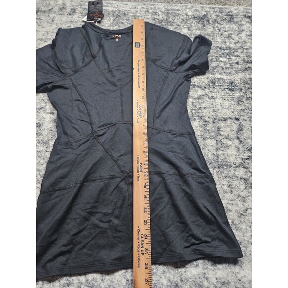 NWT Tommie Copper COMPRESSION SHIRT shoulder support WOMEN'S Size Medium Black - Picture 8 of 8